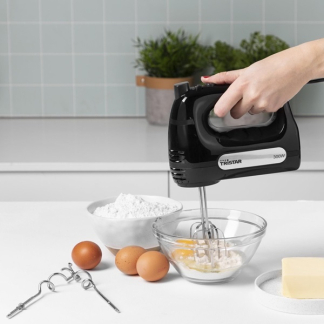 Tristar Handmixer | Tristar (300W, 6 snelheden, Turbofunctie, Deeghaken, Gardes, Zwart) MX-4201 K170109049 - 6