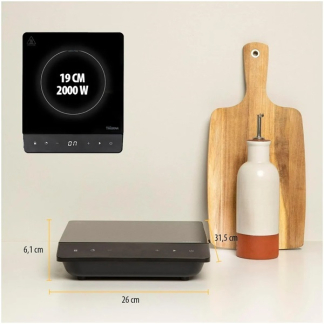Tristar Inductie kookplaat | Tristar | 1 pits (Timer, Digitaal, 2000W) IK-6161 K170109046 - 3