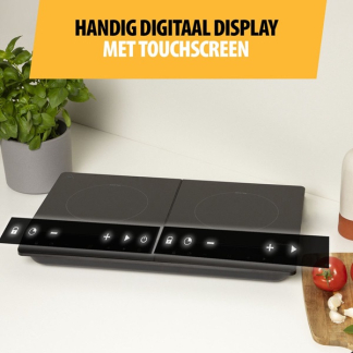 Tristar Inductie kookplaat | Tristar | 2 pits (Timer, Digitaal, 2000 + 1500W) IK-6162 K170109047 - 5