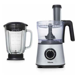 Tristar Keukenmachine | Tristar | 1.5 liter (600 watt, Multifunctioneel, Blenderkan, RVS messen) MX-4823 K170109051