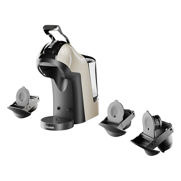 Tristar Koffiecupmachine | Tristar | 1400 watt (19 bar, 3 in 1, Beige) CM-2301 K170109027 - 4