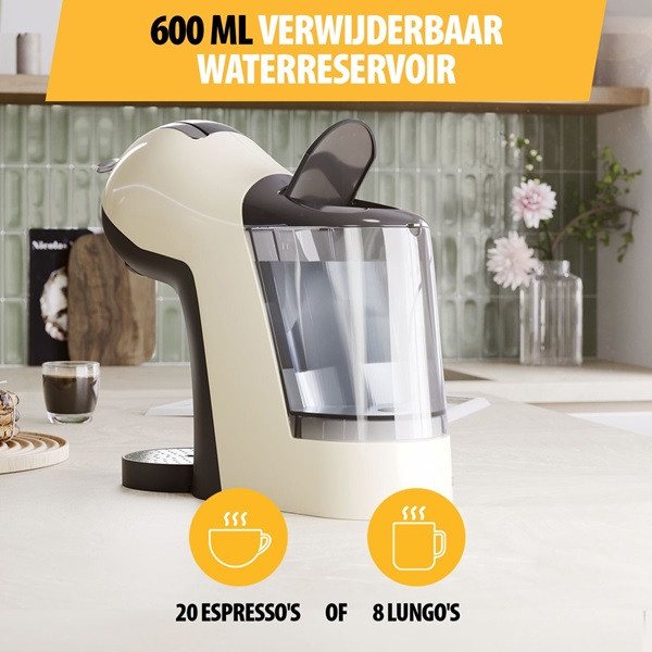 Tristar Koffiecupmachine | Tristar | 1400 watt (19 bar, 3 in 1, Beige) CM-2301 K170109027 - 6