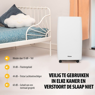 Tristar Luchtontvochtiger | Tristar  (Koolstoffilter, 10 liter per dag, 205W, Ruimtes tot 20 m²) DH-5419 K170101329 - 6