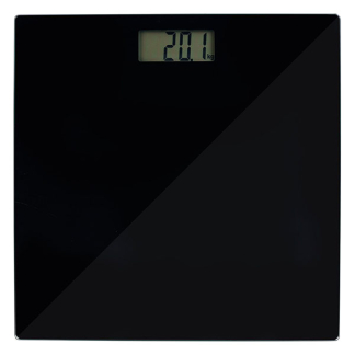 Tristar Personenweegschaal | Tristar (Digitaal, 30x30cm, Gehard glas, Zwart) WG-2441 K170202792 - 2