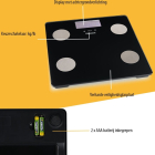 Tristar Personenweegschaal | Tristar (Digitaal, BMI, Smart, Gehard glas, Zwart) WG-2442 K170202793 - 5