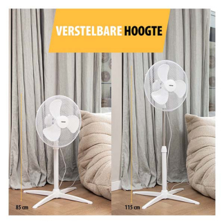 Tristar Staande ventilator | Tristar | Ø 40 cm | (Max. 115 cm, 3 standen, Zwenkfunctie) VE-5755 K170202795 - 7