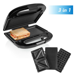 Tristar Tosti ijzer | Tristar | 750W (3 in 1, Anti-aanbaklaag, RVS) SA-3071 K170109065 - 6