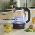 Tristar Waterkoker | Tristar | 1.7 liter (2200W, Droogkookbeveiliging, Led, Glas) WK-3405 K170109074 - 6