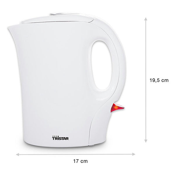 Tristar Waterkoker | Tristar (1 L, 1100 Watt, Overhittingsbeveiliging, Kunststof) WK-3372 K170109073 - 5