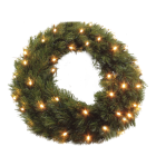 Triumph Tree Kerstkrans | Triumph Tree | Forest Frosted | Ø 60 cm (72 leds, Bevroren, Netstroom, Binnen) 387073 K151100153 - 1