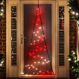 Twinkly Deurkerstboom | Twinkly (70 leds, 100 x 200 cm, Binnen/Buiten) TWWT050SPP-BEU K151000545 - 2