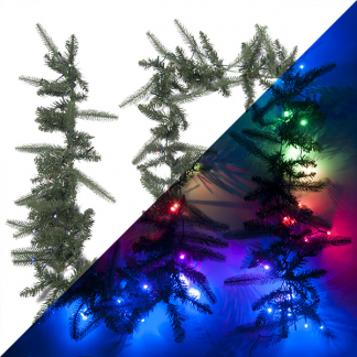 Twinkly Guirlande | 2.7 meter | Twinkly (50 leds, Wifi, Timer, RGB+Wit, Binnen) TWG050SPP-BEU K151000356 - 1