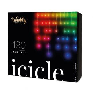Twinkly IJspegelverlichting met app | 10.5 meter (190 LEDs, Wifi, Timer, Binnen/Buiten) TWI190STP-TEU A151000347 - 