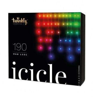 Twinkly IJspegelverlichting met app | 10.5 meter (190 leds, Wifi, Timer, Binnen/Buiten) TWI190STP-TEU A151000347 - 1