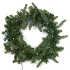 Twinkly Kerstkrans | Twinkly | Ø 61 cm (50 leds, Wifi, Timer, RGB+Wit, Binnen) TWR050SPP-BEU K151000357 - 2