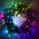 Twinkly Kerstkrans | Twinkly | Ø 61 cm (50 leds, Wifi, Timer, RGB+Wit, Binnen) TWR050SPP-BEU K151000357 - 3