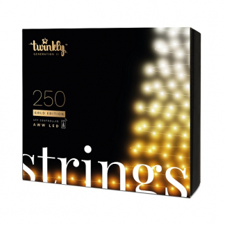 Twinkly Kerstverlichting met app | 22.5 meter (250 leds, Wifi, Timer, Goud, Binnen/Buiten) TWS250GOP-BEU A151000345 - 1