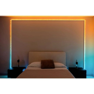 Twinkly LED strip | Dots | 12.5 meter (Flexibel, 200 LEDs, IP44, RGB+Wit, Transparant) TWD200STP-TEU K151000553 - 