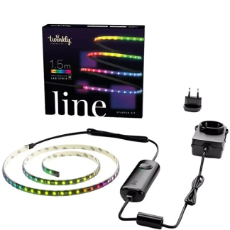 Twinkly LED strip | Line | Starterset | 1.5 meter (Flexibel, 90 LEDs, IP20, RGB+Wit) TWL100STW-BEU K151000561 - 