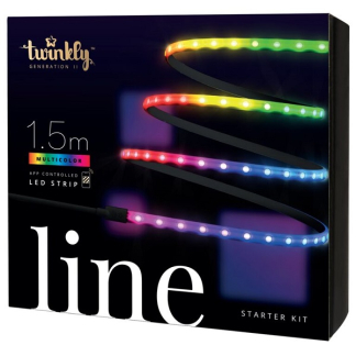 Twinkly LED strip | Line | Starterset | 1.5 meter (Flexibel, 90 LEDs, IP20, RGB+Wit) TWL100STW-BEU K151000561 - 
