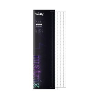 Twinkly Lichtgordijn met app | Twinkly| Matrix | 0.5 x 2.4 meter (500 led, Designs, Gekleurd, Binnen) TWW500STP-TEU K151000578