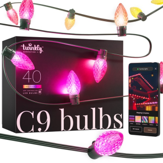 Twinkly Lichtsnoer | Twinkly | 12.5 meter (Startsnoer, 40 leds, Wifi, Timer, Gekleurd) TWC9040STP-GEU K151000573 - 2