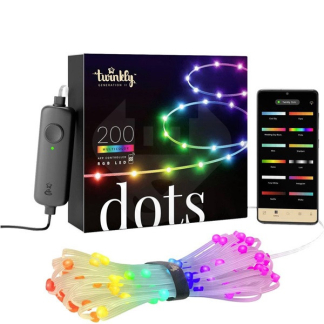 Twinkly Slimme led strip met voeding | Twinkly | 12.5 meter (Flexibel, 200 leds, 110-240V, IP44, Multicolor, Transparant) TWD200STP-TEU A151000553 - 2