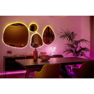 Twinkly Slimme led strip met voeding | Twinkly | 12.5 meter (Flexibel, 200 leds, 110-240V, IP44, Multicolor, Transparant) TWD200STP-TEU A151000553 - 3