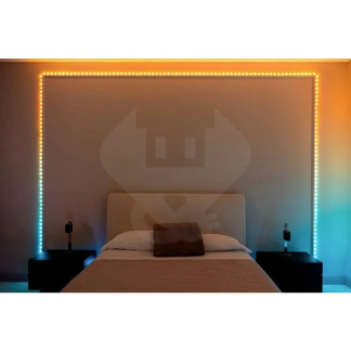 Twinkly Slimme led strip met voeding | Twinkly | 12.5 meter (Flexibel, 200 leds, 110-240V, IP44, Multicolor, Transparant) TWD200STP-TEU A151000553 - 5