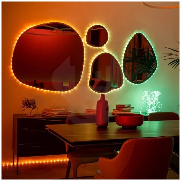 Twinkly Slimme led strip met voeding | Twinkly | 12.5 meter (Flexibel, 200 leds, 110-240V, IP44, Multicolor, Zwart) TWD200STP-B A151000552 - 3
