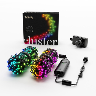Twinkly clusterverlichting | 8.5 meter (400 leds, Wifi, Timer, RGB, Binnen/Buiten) TWC400SPP-BEU K151000565 - 2