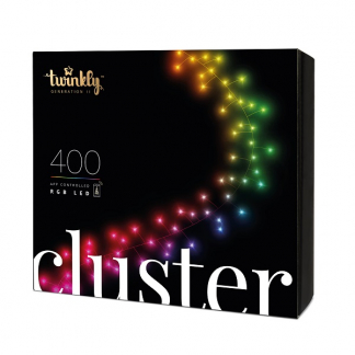 Twinkly clusterverlichting | 8.5 meter (400 leds, Wifi, Timer, RGB, Binnen/Buiten) TWC400STP-BEU K151000351 - 1