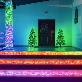 Twinkly clusterverlichting | 8.5 meter (400 leds, Wifi, Timer, RGB, Binnen/Buiten) TWC400STP-BEU K151000351 - 3