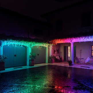 Twinkly ijspegelverlichting | 10.5 meter (190 LEDs, Wifi, Timer, RGB, Binnen/Buiten) TWI190STP-TEU K151000347 - 
