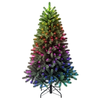Twinkly kerstboom | 1.5 meter (270 LEDs, Wifi, Timer, RGB, Binnen) TG50P4425P00 K151000569 - 