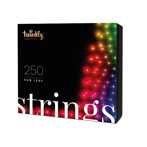 Twinkly kerstverlichting | 23.5 meter (250 leds, Wifi, Dimbaar, Timer, RGB, Binnen/Buiten) TWS250STP-BEU K150302039 - 1