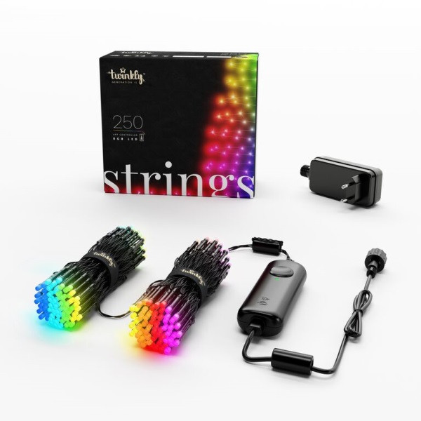 Twinkly kerstverlichting | 23.5 meter (250 leds, Wifi, Dimbaar, Timer, RGB, Binnen/Buiten) TWS250STP-BEU K150302039 - 2