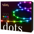 Twinkly led strip | Dots | 12.5 meter (Flexibel, 200 leds, IP44, RGB+Wit, Transparant) TWD200STP-TEU K151000553 - 1