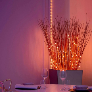 Twinkly led strip | Dots | 5 meter (Flexibel, 60 leds, IP20, RGB+Wit, Transparant) TWD060STP-T K151000551 - 4