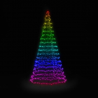 Twinkly metalen kerstboom met verlichting | 4 x Ø 2 meter (750 LEDs, Wifi, RGB+Wit, Buiten) TWP750SPP-BEU K150303818 Twinkly metalen kerstboom met verlichting | 4 x Ø 2 meter (750 LEDs, Wifi, RGB+Wit, Buiten) TWP750SPP-BEU K150303818