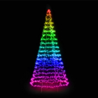 Twinkly vlaggenmast kerstboom | 6 x Ø 3 meter (1000 LEDs, Wifi, RGB+Wit, Buiten) TWP01KSPP-BEU K151000541 - 1