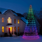 Twinkly vlaggenmast kerstboom | 8 x Ø 3 meter (1000 LEDs, Wifi, RGB+Wit, Buiten) TWP1K2SPP-BEU K151000543 - 3
