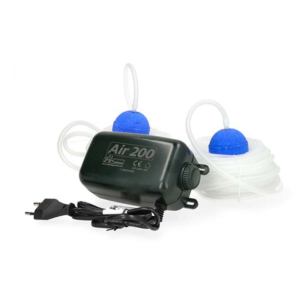 Ubbink Luchtpomp vijver | Ubbink | 2x 100 ltr/h (5W) 1355082 K170130332 - 1