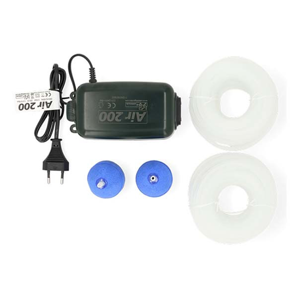 Ubbink Luchtpomp vijver | Ubbink | 2x 100 ltr/h (5W) 1355082 K170130332 - 2