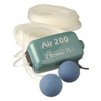 Ubbink Luchtpomp vijver | Ubbink | 2x 100 ltr/u (5W) 1355082 K170130332 - 1