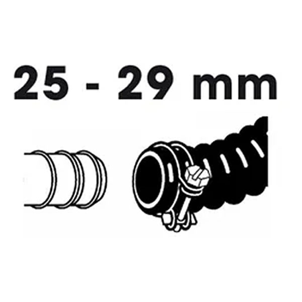Ubbink Slangklem | Ubbink | 25 – 29 mm | 2 stuks (Voor spiraalslangen) 1510098 K170130322 - 2