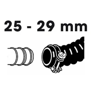 Ubbink Slangklem | Ubbink | 25 – 29 mm | 2 stuks (Voor spiraalslangen) 1510098 K170130322 - 2
