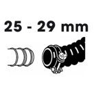 Ubbink Slangklem | Ubbink | 25 – 29 mm | 2 stuks (Voor spiraalslangen) 1510098 K170130322 - 2