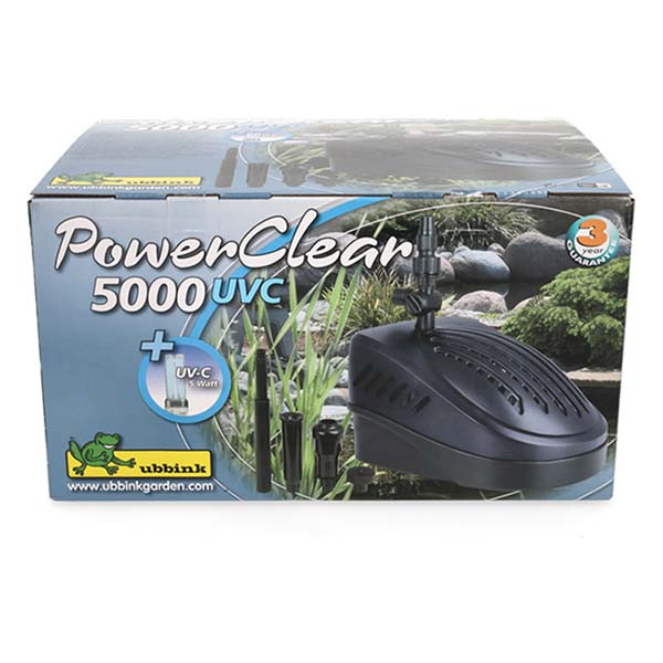 Ubbink Vijver filterpomp | Ubbink | 950 ltr/u (Onderwater filter, Fonteinpomp, 5 m³, Sproeihoogte 100/145 cm, Waterpartijen, Filter, UV-C lamp) 1351320 K170130145 - 7