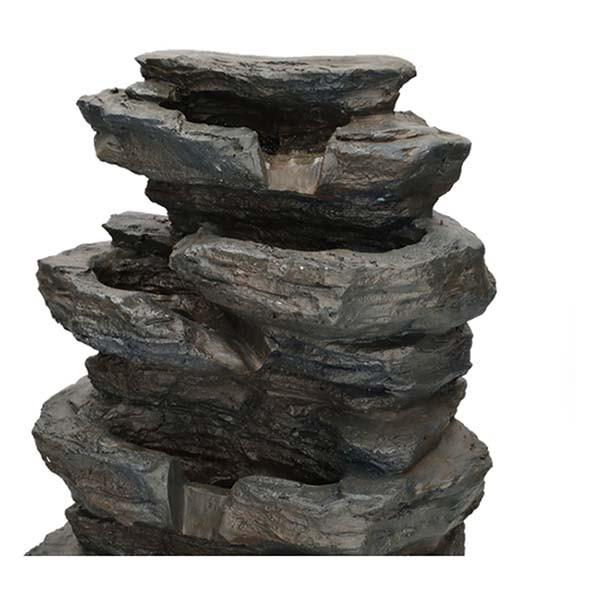 Ubbink Waterornament voor tuin | Ubbink | 350 ltr/u (20x26x42 cm, 4 leds, Polyresin) 1387168 K170130338 - 3